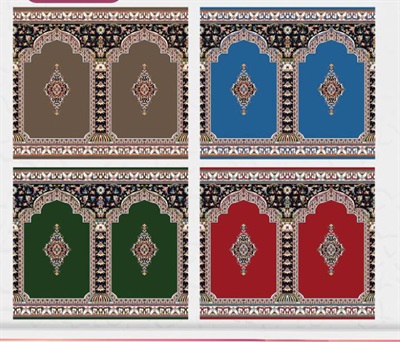 پخش عمده فرش سجاده ای مساجد طرح سمیع