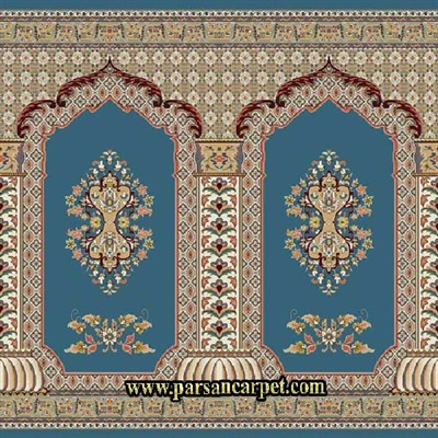 فرش سجاده ای طرح باستان