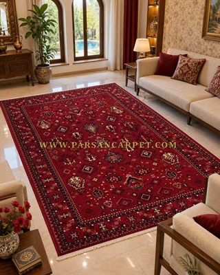 فرش 700 شانه ماشینی سنتی لاکی کد 7006