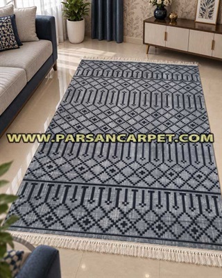 فرش طرح 700 طوسی اکریلیک کد 1100 مدرن