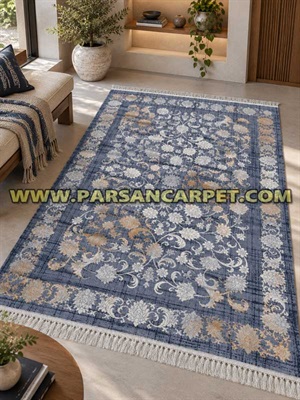 فرش طرح 700 اکریلیک ارزان کد 125 افشان