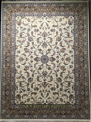 خرید فرش 1200 شانه طرح افشان زیبا - فرش کاشان
