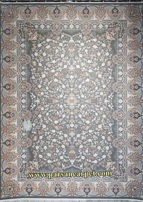 کارخانه فرش 1500 شانه - فرش 1500 شانه طرح باغ جان