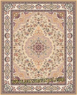 فرش طرح رزباران 1000 شانه 10 رنگ