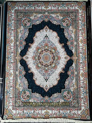 فرش ماشینی طرح صنم - فرش 1200 شانه کاشان