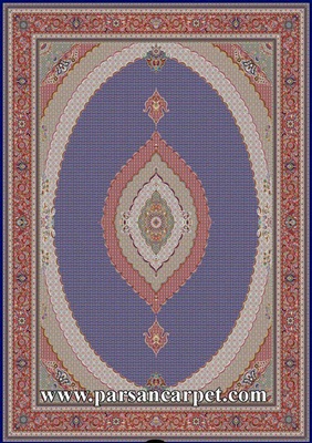 کارخانه فرش 1000 شانه طرح اصیل ماهی
