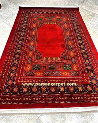 بهترین فرش ۷۰۰ شانه طرح سنتی با نخ اکریلیک کد 40022