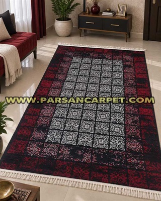فرش طرح 700 اکریلیک لاکی کد 115