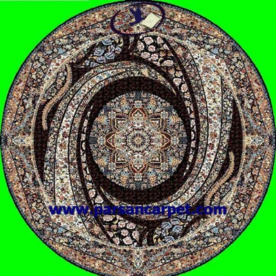 فرش گرد طرح کهکشان