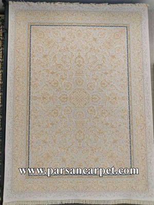 قیمت فرش هزار شانه طلاکوب جدید کد 103007