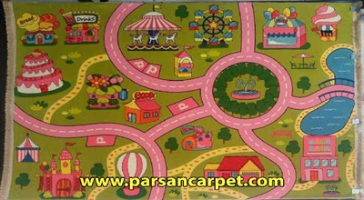 فرش عروسکی چاپی کد 710