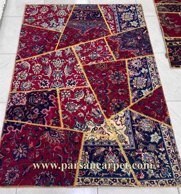 کارخانه فرش چهل تیکه 1200 شانه طرح سنتی