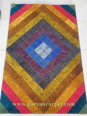 کارخانه فرش چهل تیکه مدرن 1200 شانه کد 109
