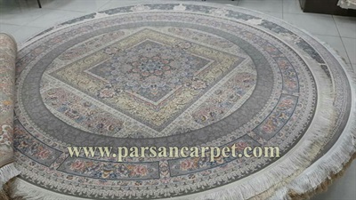 کارخانه فرش گرد 1200 شانه کاشان مدل جدید