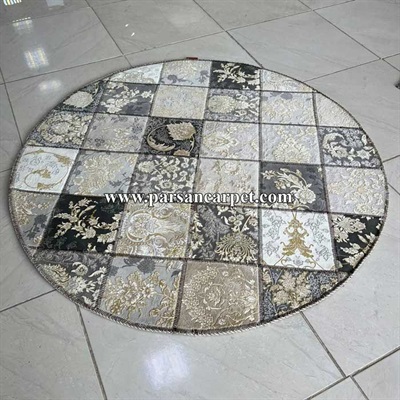 خرید فرش گرد چهل تیکه 1200 شانه لایت