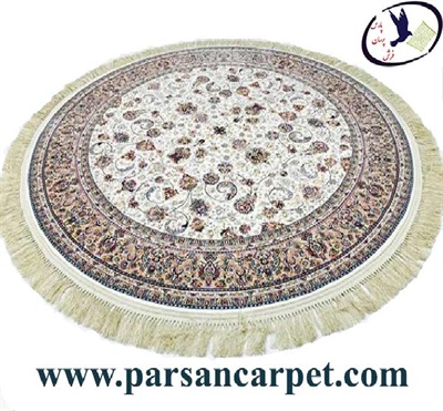 فرش گرد 1200 شانه طرح یادگار