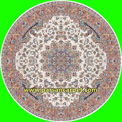 فرش گرد 700 شانه طرح مجلسی