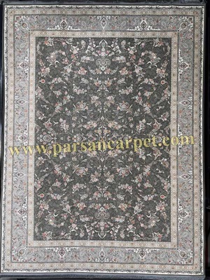 فرش 1200 شانه دودی مدل بهار گیلدا