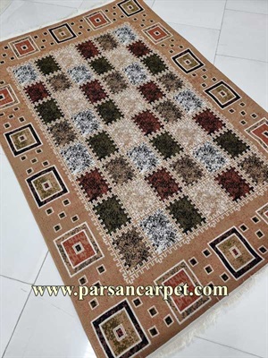سایت خرید عمده گلیم ماشینی 6 رنگ کاشان 310