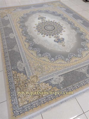 خرید فرش 1200 شانه مدل کارن گل برجسته