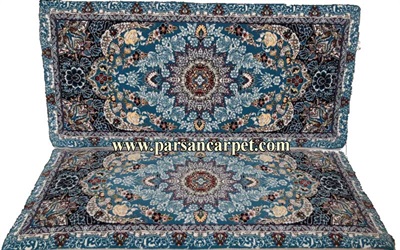 قیمت بهترین پشتی فرش کاشان طرح صنم – پشتی فرش ماشینی