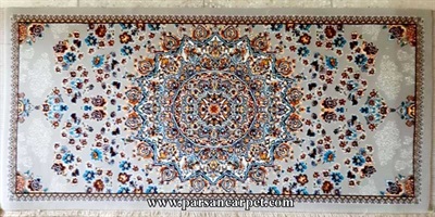 خرید پشتی فرش ماشینی - پشتی ست با فرش طرح جواهر