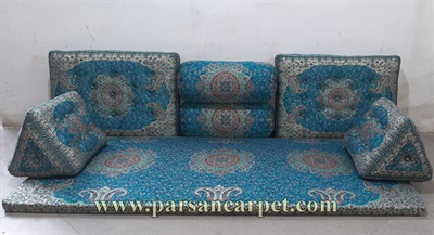 تولیدی پشتی ترمه سنتی خلیجی کاشان