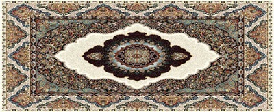 پشتی طرح اطلسی