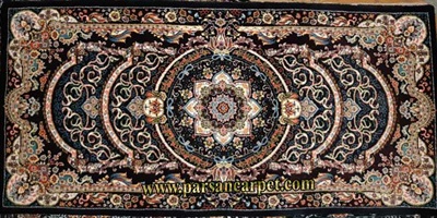 پشتی فرش خانگی طرح مانا