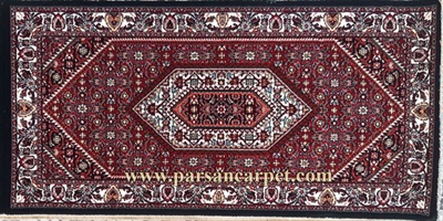پشتی فرش 700 شانه سنتی طرح بیجار روناسی