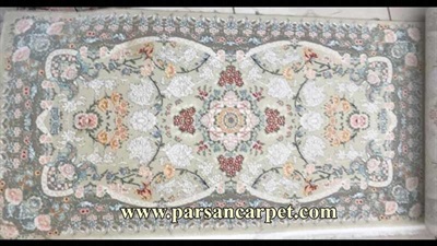 پشتی فرش 1200 شانه دیواری طرح برجسته | پشتی ماشینی