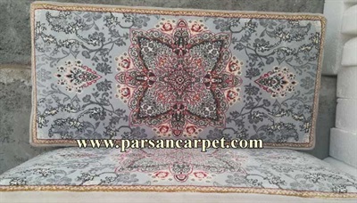 قیمت پشتی فرش ماشینی درجه یک طرح هیوا