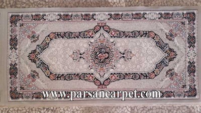 خرید اینترنتی پشتی فرش طرح کارینا کاشان