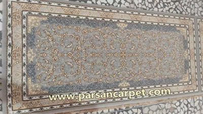 تولیدی پشتی فرش 700 شانه مدل افشان جدید کاشان