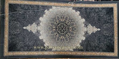 کارگاه پشتی فرش 700 شانه طرح ماندگار