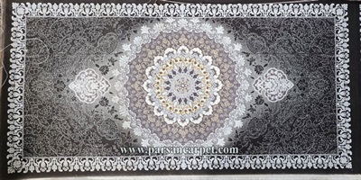 بهترین پشتی فرش ماشینی درجه یک طرح مهرگان