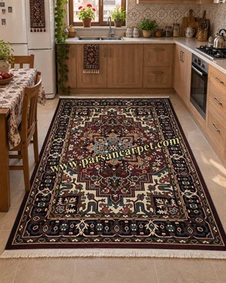 گبه ماشینی سنتی طرح هریس لاکی