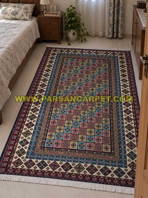 گلیم فرش سنتی ماشینی کد 507