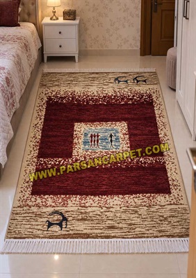 گلیم فرش سنتی طرح عشایر کد 501