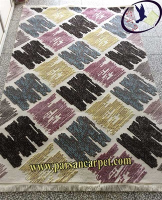 گلیم فرش طرح ترک لایت کد 1005