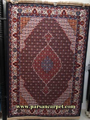 گلیم ماشینی 6 رنگ خشک طرح ریزماهی