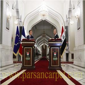 فرش قرمز استقبال در کاخ نخست وزیری عراق