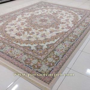 فرش 1200 شانه مدل سارینا نقره ای