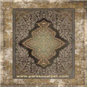 فرش اکریلیک چاپی قهوه ای جدید 1200 شانه