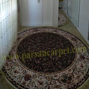 فرش دایره ای قطر 3 متر