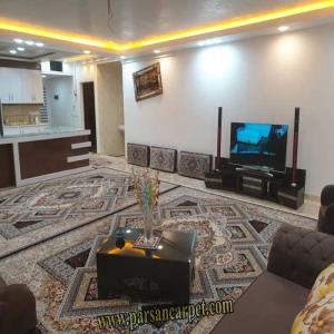 فرش طرح سهیل 1000 شانه سورمه ای