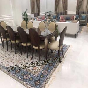 فرش 1200 شانه شبستان کرم
