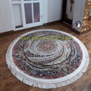 فرش طرح کهکشان گرد کرم