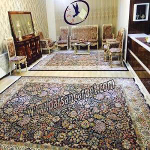 فرش 1000 شانه 10 رنگ طرح گلشن