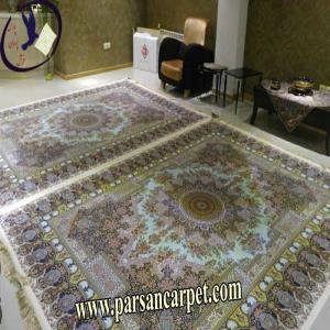 فرش کرم طرح بهشت